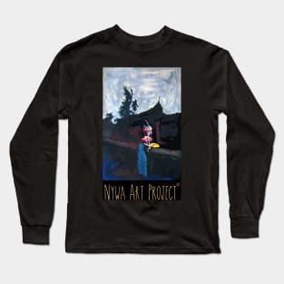 Waiting on the bridge Long Sleeve T-Shirt